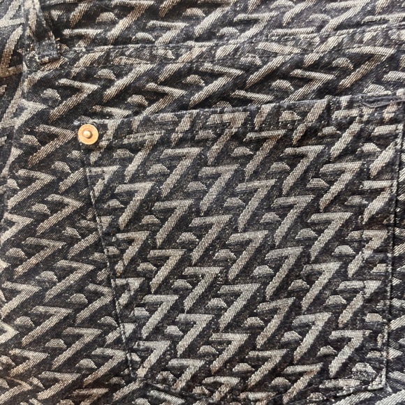 NWOT - 7 For All Mankind - ORIGINAL BOOTCUT - DARK - HARRINGBONE JEAN - 29 x 30' - Picture 7 of 15